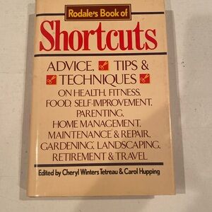 “Rodale’s Book of Shortcuts,” hardcover with dust jacket